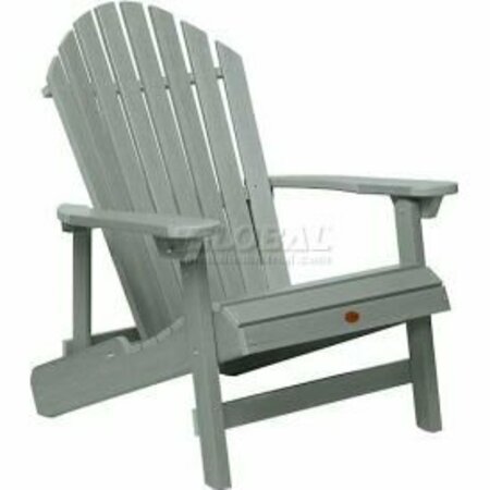HIGHWOOD USA highwood® Hamilton Folding Adirondack Chair, King Size - Coastal Teak AD-KING1-CGE